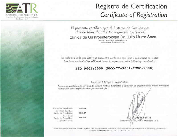 Gastroenterologia El Salvador